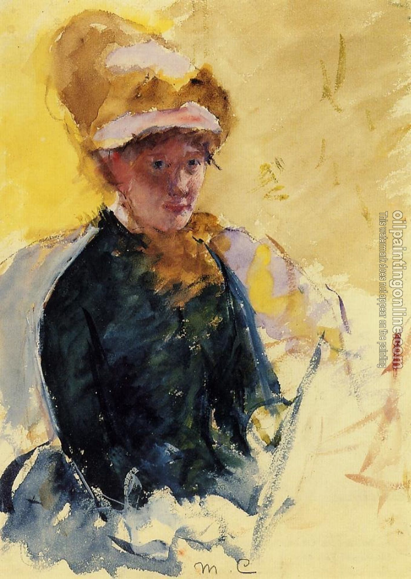 Cassatt, Mary - Self Portrait